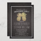 Weddenschap over de partij Golden Pineappel Kaart (Voorkant / Achterkant)