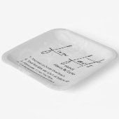 Weddenschap over harten papieren bordje (Gebogen)