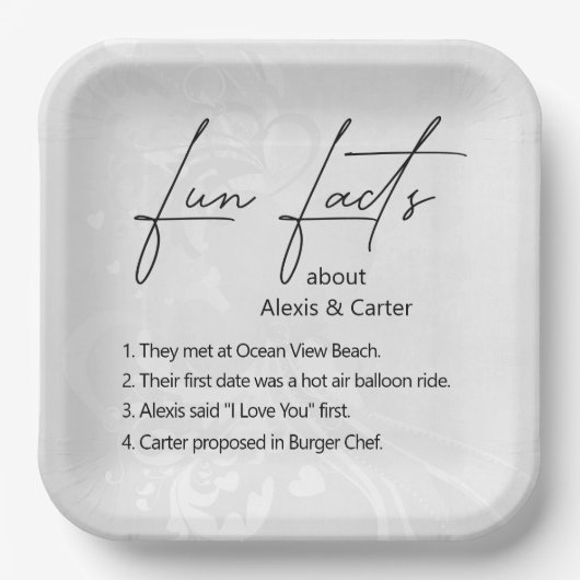 Weddenschap over harten papieren bordje (Voorkant)