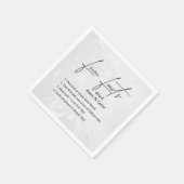 Weddenschap over harten servet (Hoek)