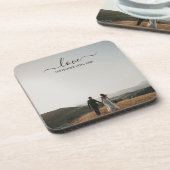 Weddenschap over het internet bier onderzetter (Linkerzijde)