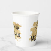 Weddenschap over het WK Elegant Golds Papieren Bekers (Rechts)