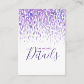 Weddenschap over paarse cascade art bijlage (Voorkant)