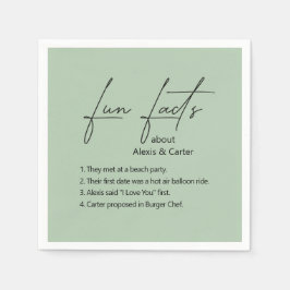 Weddenschap over Sage Green Servet