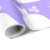 Weddenschap Paars inpakpapier (Rol Hoek)
