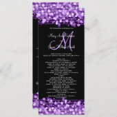 Weddenschap Paars Programmakaart (Voorkant / Achterkant)