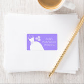 Weddenschap Paars Vrijgezellenfeest medium Etiket (Insitu)