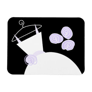 Weddenschap Paars zwart horizontaal Magneet