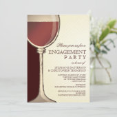 Weddenschap Pagdenschap Geoudeerde Wijn Kaart (Staand voorkant)