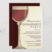 Weddenschap Pagdenschap Geoudeerde Wijn Kaart (Voorkant / Achterkant)