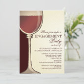 Weddenschap Pagdenschap Geoudeerde Wijn Kaart (Staand voorkant)