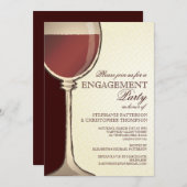 Weddenschap Pagdenschap Geoudeerde Wijn Kaart (Voorkant / Achterkant)