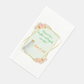 Weddenschap Papier Napkin Servet (Hoek)