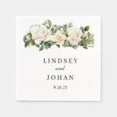 Weddenschap Papier Napkins Servet (Voorkant)