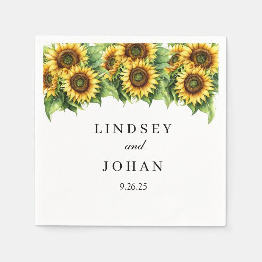 Weddenschap Papier Napkins Servet (Voorkant)