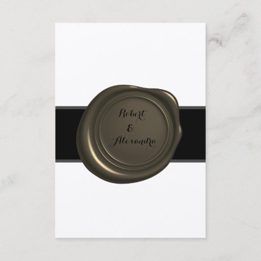 Weddenschap | Pen & Inkwell | Kleine details Informatiekaartje (Achterkant)