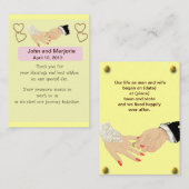 Weddenschap/plaatskaart Plaatskaartje (Voorkant / Achterkant)