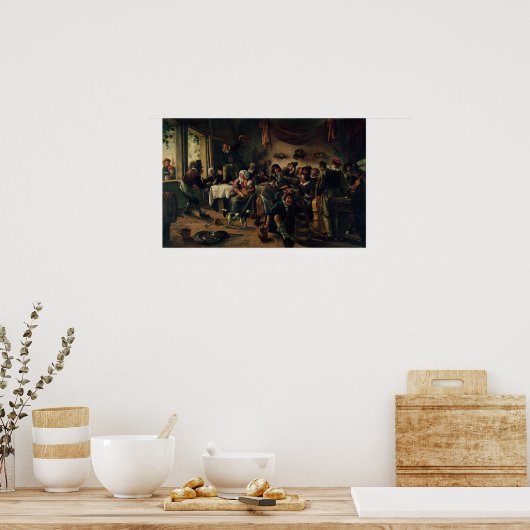 Weddenschap Poster (Keuken)