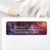 Weddenschap: Prachtige Star Nebula Constellatie Etiket (Insitu)