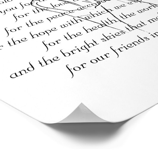 Weddenschap Prayer Keepomwille Print (Hoek)