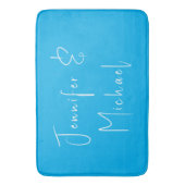 Weddenschap Professional Klassieke hemel blauw Badmat (Voorkant Verticaal)