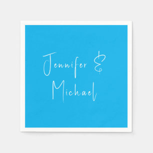 Weddenschap Professional Klassieke hemel blauw Servet