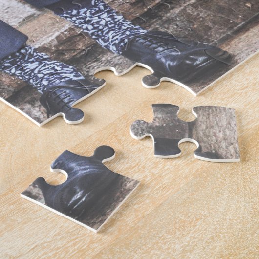 Weddenschap Puzzle Guest Book Legpuzzel (Zijkant)