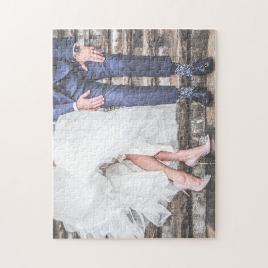 Weddenschap Puzzle Guest Book Legpuzzel (Verticaal)