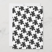 Weddenschap Puzzle Guest Book Sign (Achterkant)