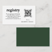 Weddenschap | QR-codescan Informatiekaartje (Voorkant / Achterkant)