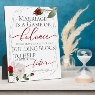 Weddenschap Request Building Block Dusty Blush Fotoplaat