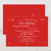 Weddenschap Rood Kaart (Voorkant / Achterkant)