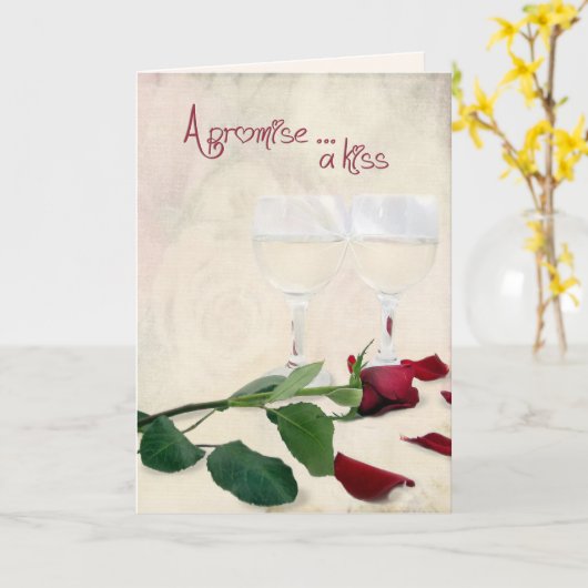 Weddenschap Roos gefeliciteerd Kaart (Gele Bloem)