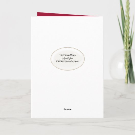 Weddenschap Roos in druplet gefeliciteerd Kaart (Achterkant)