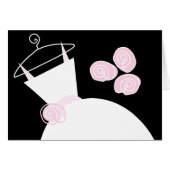 Weddenschap Roze horizontale zwarte pastel (Voorkant Horizontaal)