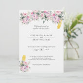 Weddenschap Roze pony's Advieskaart (Staand voorkant)