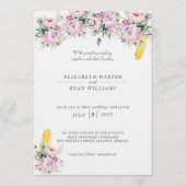 Weddenschap Roze pony's Advieskaart (Voorkant)