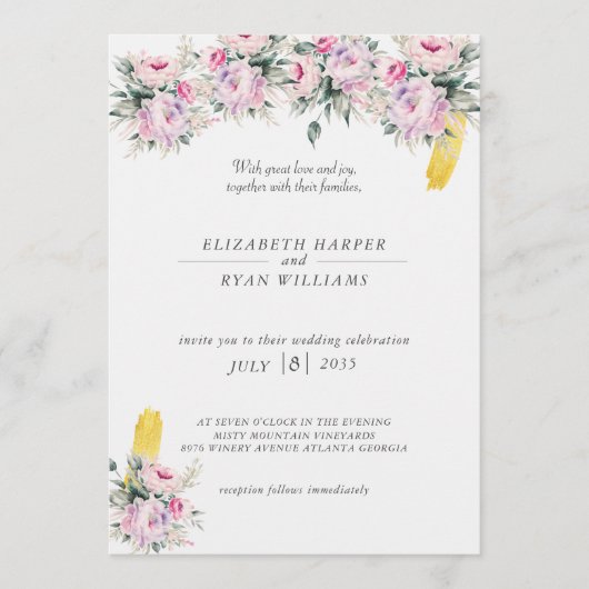 Weddenschap Roze pony's Advieskaart (Voorkant)