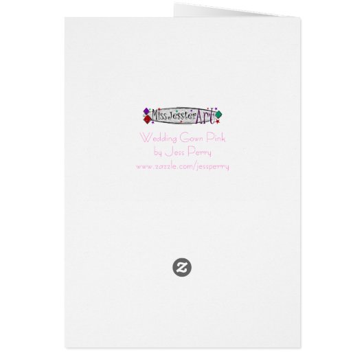 Weddenschap Roze zwart verticaal (Achterkant)