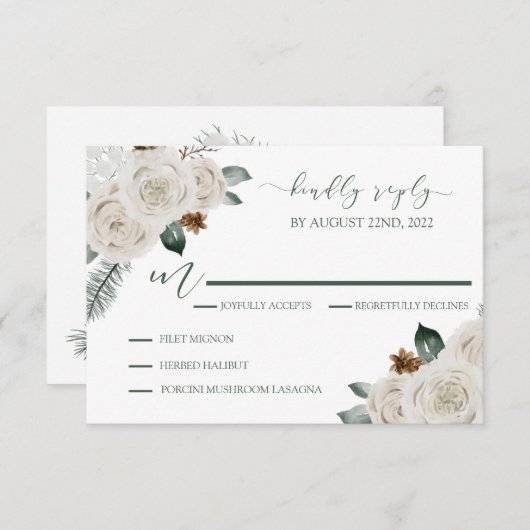 Weddenschap RSVP (Voorkant / Achterkant)