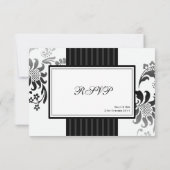 Weddenschap RSVP - klein Kaartje (Achterkant)