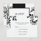 Weddenschap RSVP - klein Kaartje (Voorkant / Achterkant)