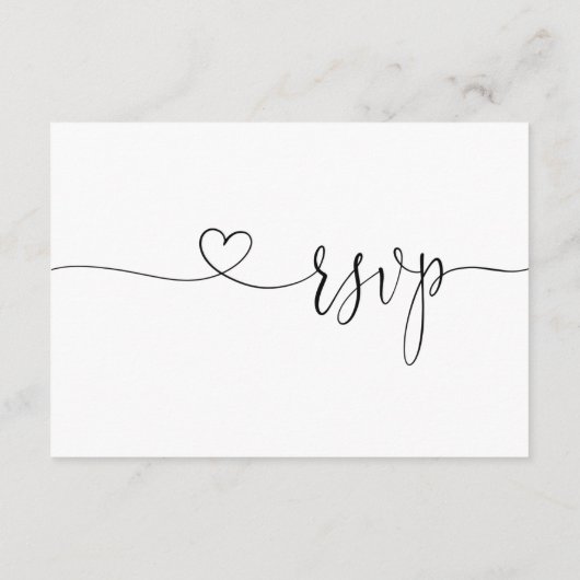 Weddenschap RSVP Online Card Informatiekaartje (Achterkant)