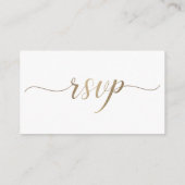 Weddenschap RSVP Online Card Informatiekaartje (Achterkant)