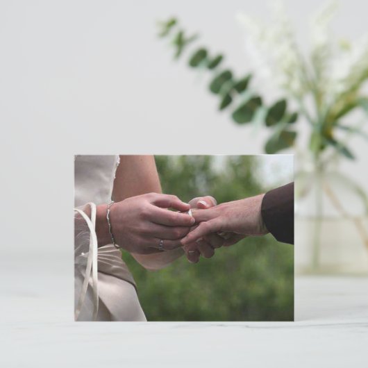 Weddenschap RSVP Uitnodiging Briefkaart (Staand voorkant)