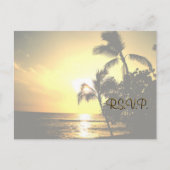 Weddenschap RSVP Uitnodiging Briefkaart (Voorkant)