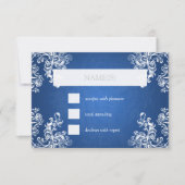 Weddenschap RSVP  Zwemelen 2 Sapphire Blue (Voorkant)