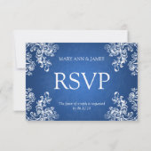 Weddenschap RSVP  Zwemelen 2 Sapphire Blue (Achterkant)