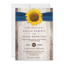 Weddenschap Rustic Barn Wood Sunflower Ribbon