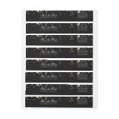 Weddenschap Save The Date Gold Hollywood Glam (Vel)